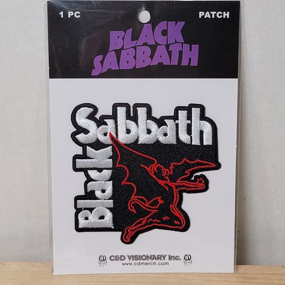 Black Sabbath Iron-On Patch NEW - Picture 1 of 3